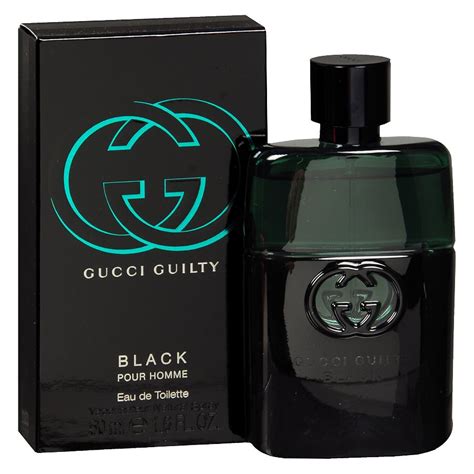 gucci black for men|best price gucci guilty black.